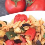 Nudeln mit Ratatouille Gemüse
