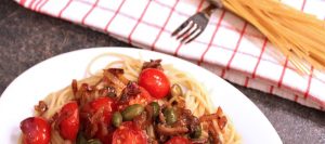 Spaghetti mediterran