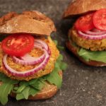 Kürbis Burger – gesundes Fast Food zum Selbermachen