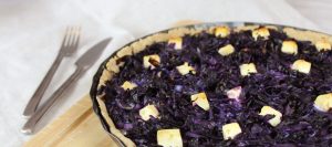 Blaukraut Quiche