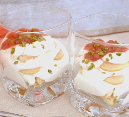Rhabarber Dessert