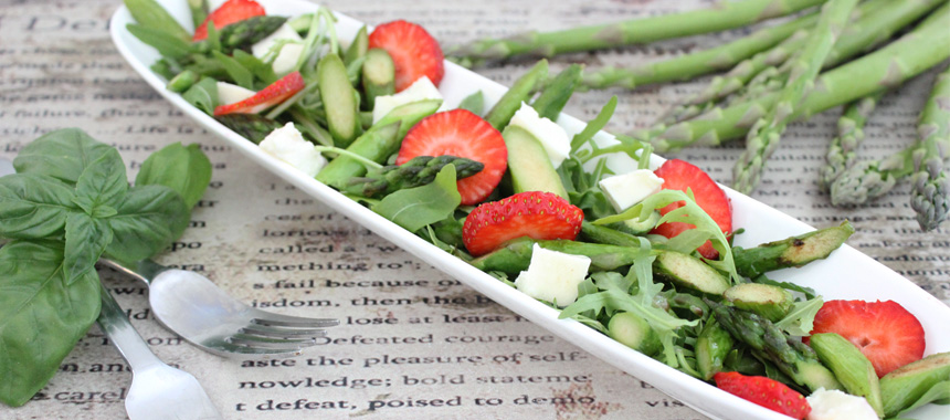 Erdbeer-Spargel Salat – Das süß pikante Frühlingsduo