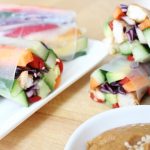 Summer Rolls mit Erdnuss-Dip