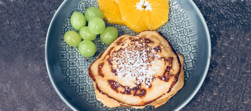 Pancakes zum Frühstück – ohne Ei