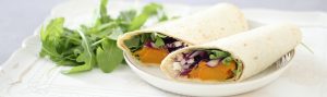 Kürbis Wraps