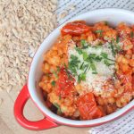 Einkornreis Risotto mit getrockneten Tomaten